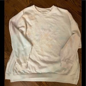 American Eagle Ahh-mazingly soft tie dye sweatshirt jegging fit size large